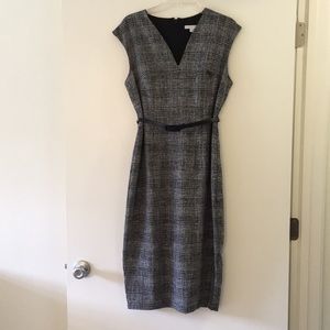 Grey tweed professional dress - size 8 : NY&co